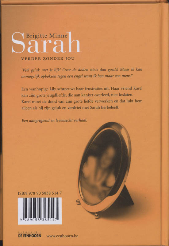 Achterkant van Sarah