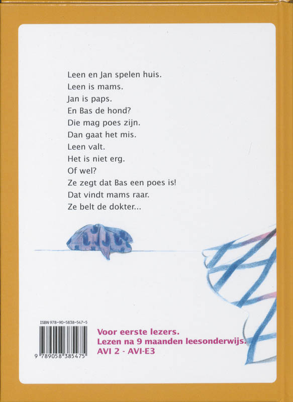 Achterkant van Bas de poes