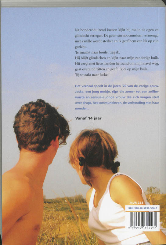 Achterkant van De zomer van Gisteren en Pudding