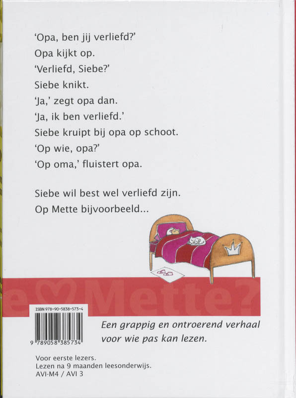 Achterkant van Siebe en Mette