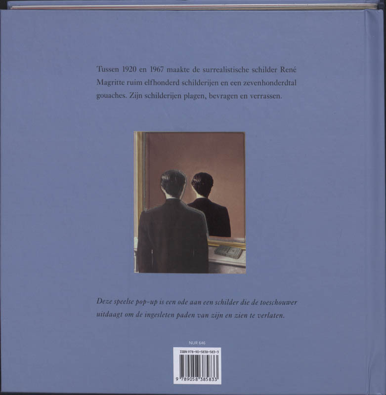 Achterkant van Magritte