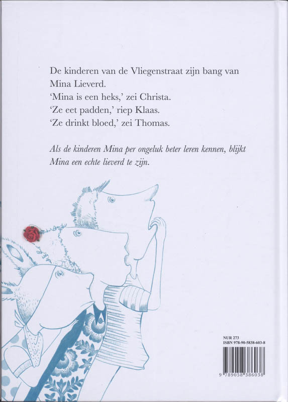 Achterkant van Mina Lieverd