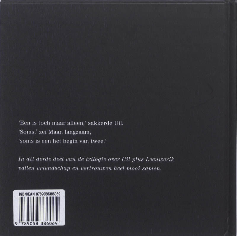 Achterkant van Groot van liefde