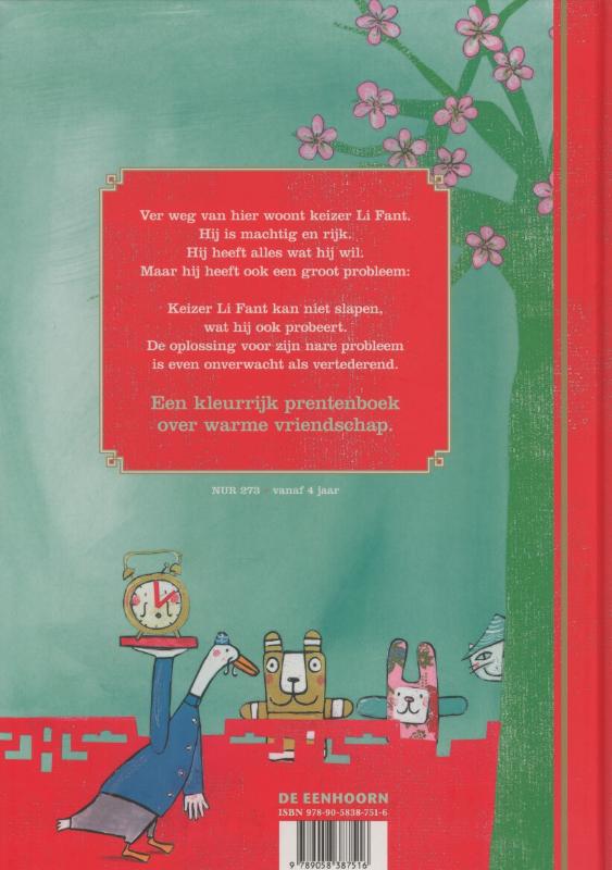 Achterkant van De keizer kan niet slapen