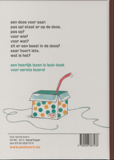 Achterkant van Hoor jij dat ook?