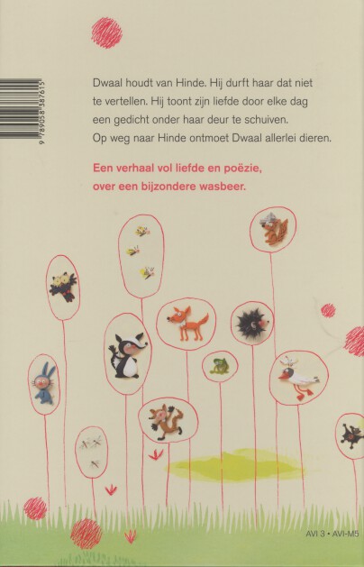 Achterkant van De langzame weg van dwaal