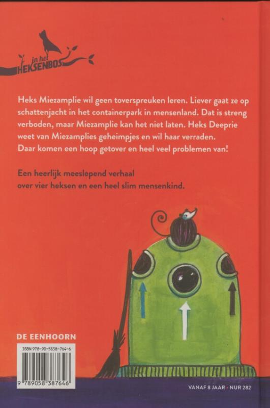Achterkant van Heks Miezamplie