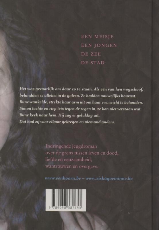 Achterkant van Raak me dan, als je kan