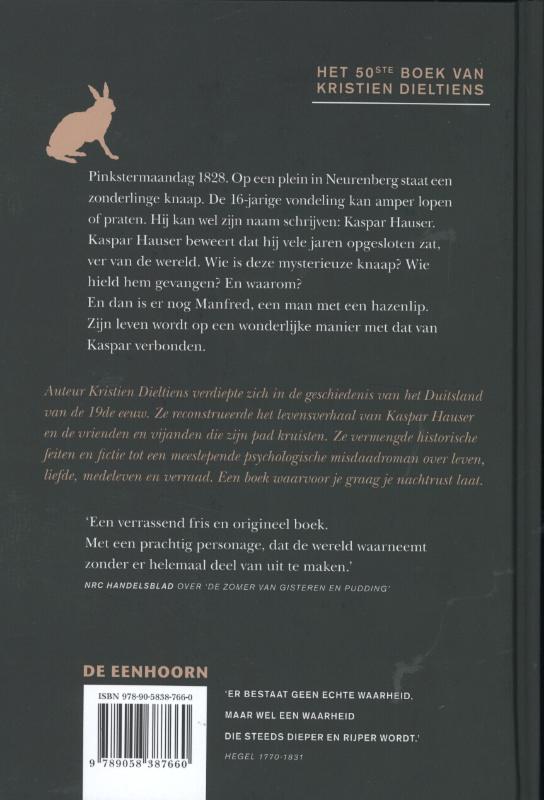 Achterkant van Kelderkind