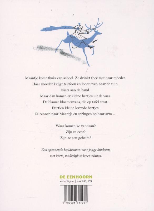 Achterkant van Dertien rennende hertjes