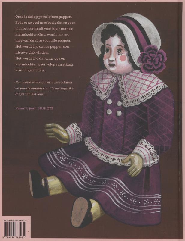 Achterkant van De poppen van oma