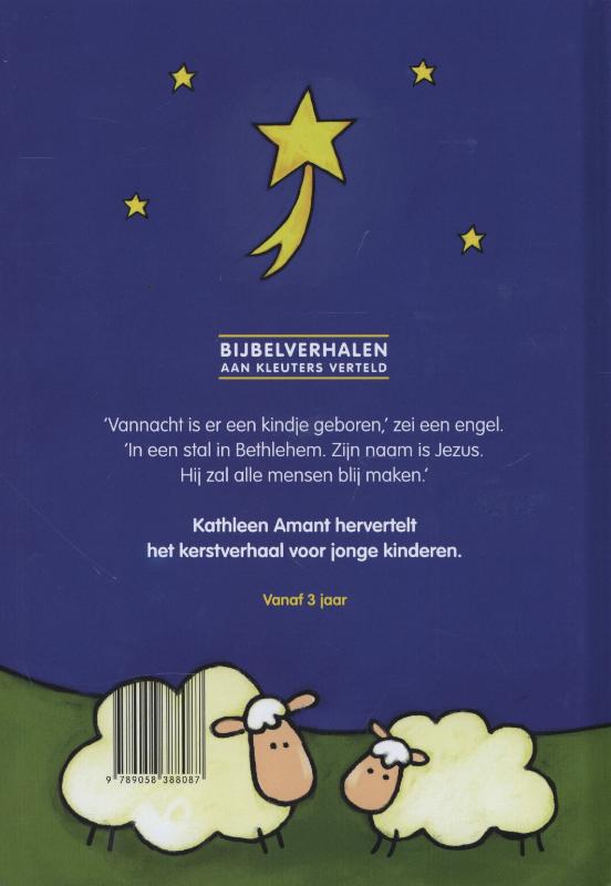 Achterkant van Het kerstverhaal