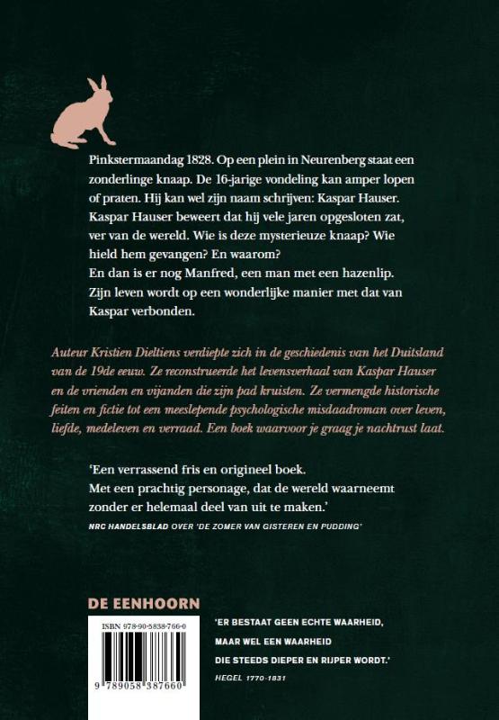Achterkant van Kelderkind