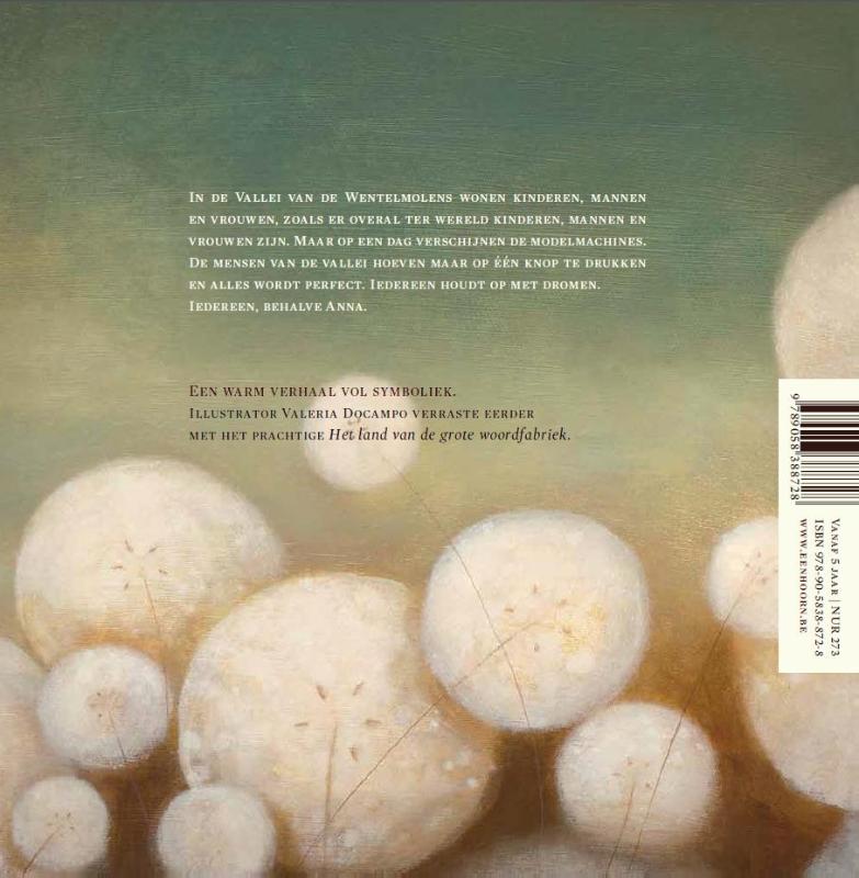Achterkant van De vallei van de wentelmolens