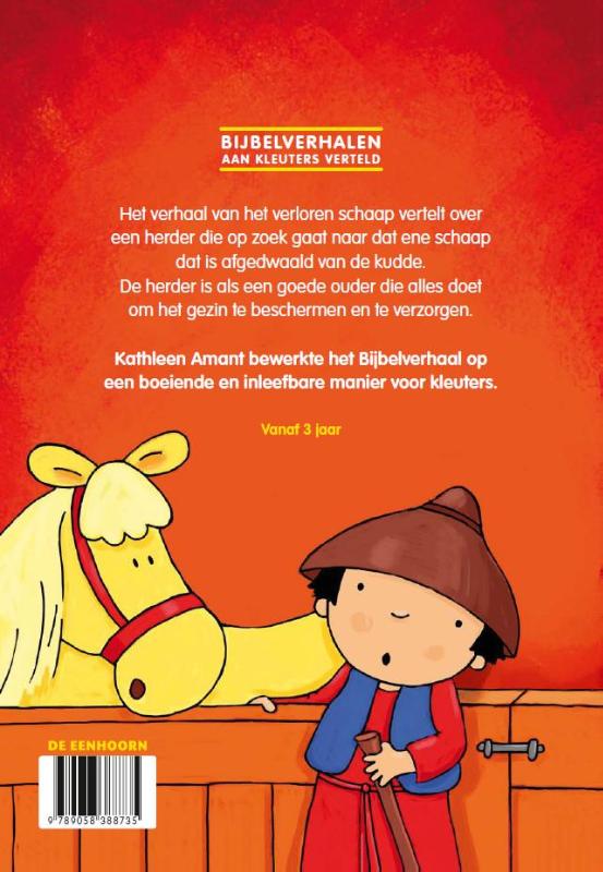 Achterkant van Het verhaal van het verloren schaap