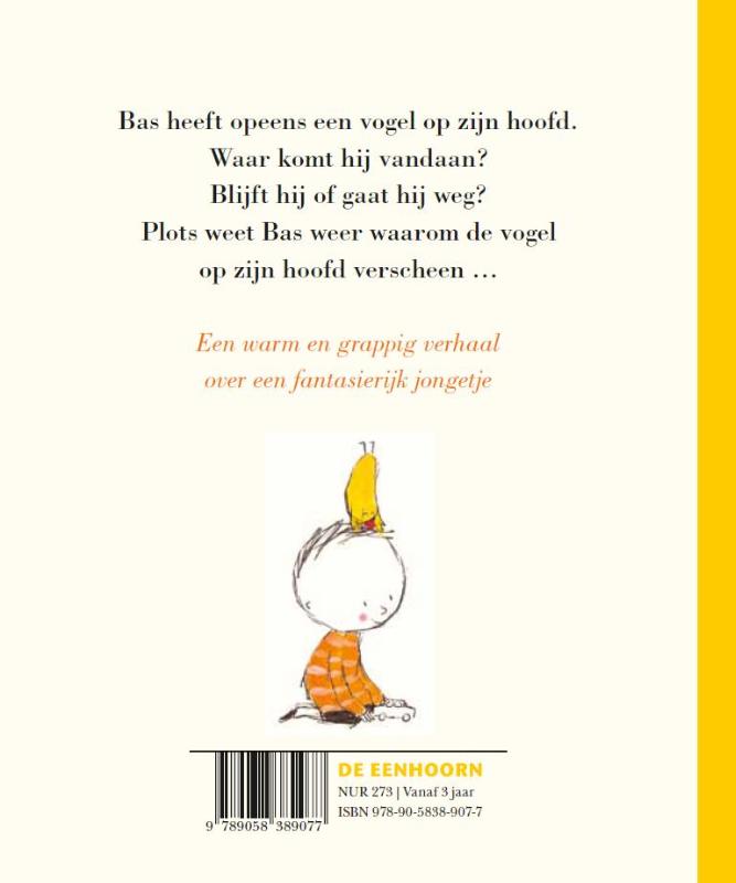 Achterkant van Op mijn hoofd