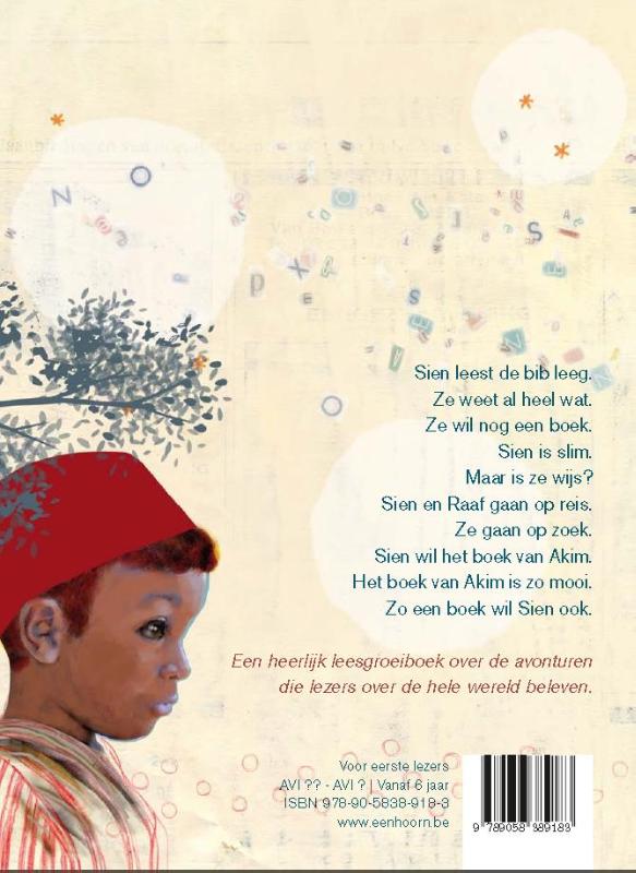 Achterkant van Het boek van Akim