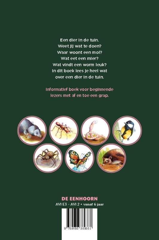 Achterkant van Een dier in de tuin