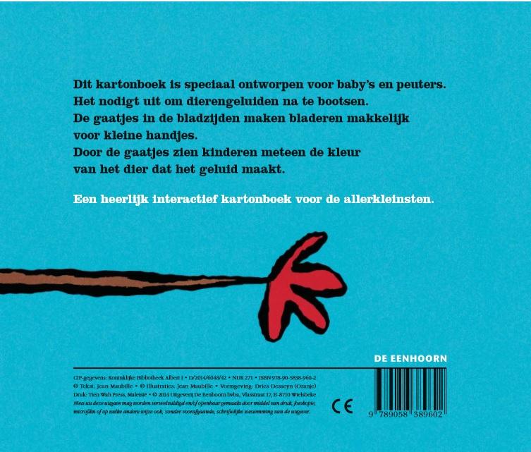 Achterkant van Hoe doet de kameleon?