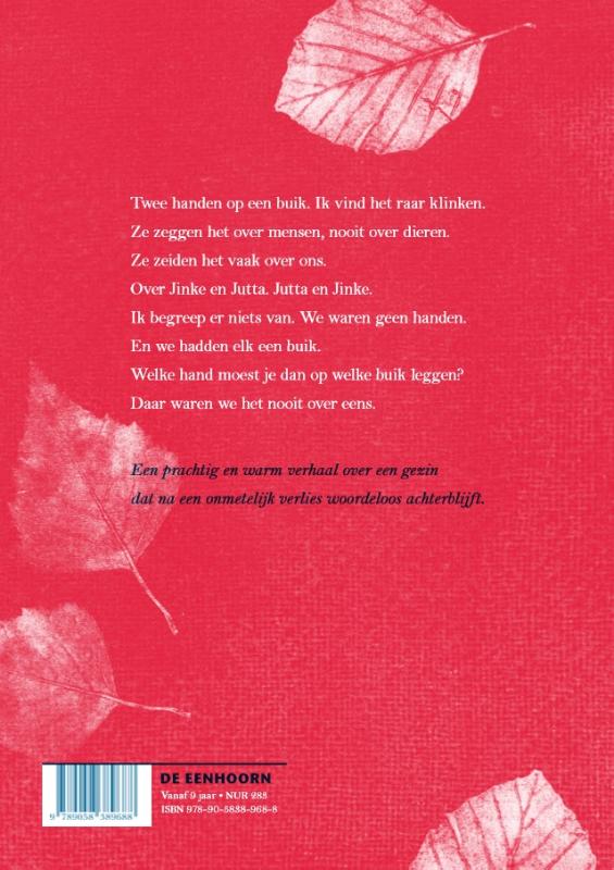 Achterkant van Heb geluk