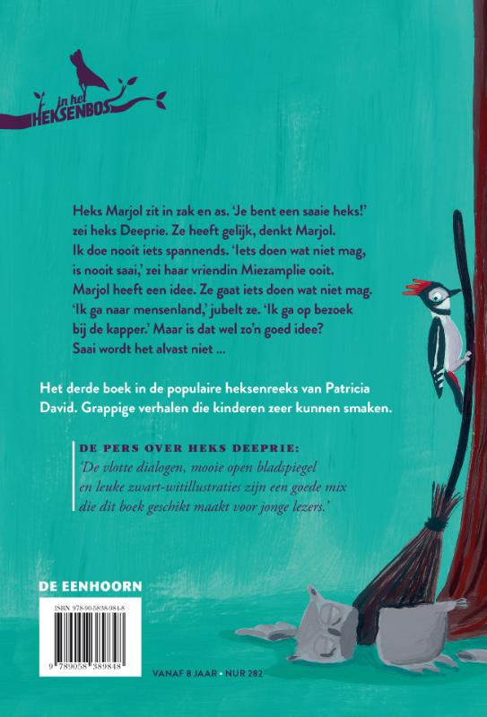 Achterkant van Heks Marjol
