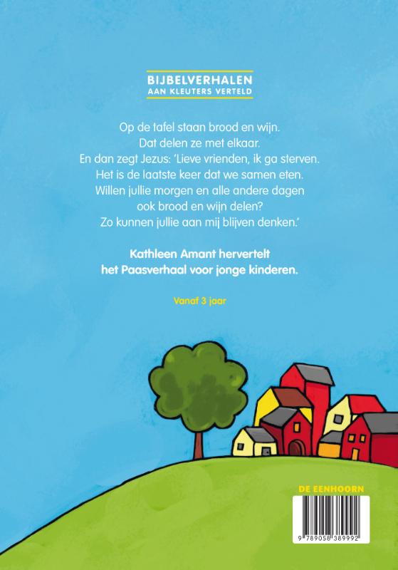 Achterkant van Het paasverhaal