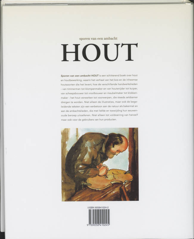 Achterkant van Hout