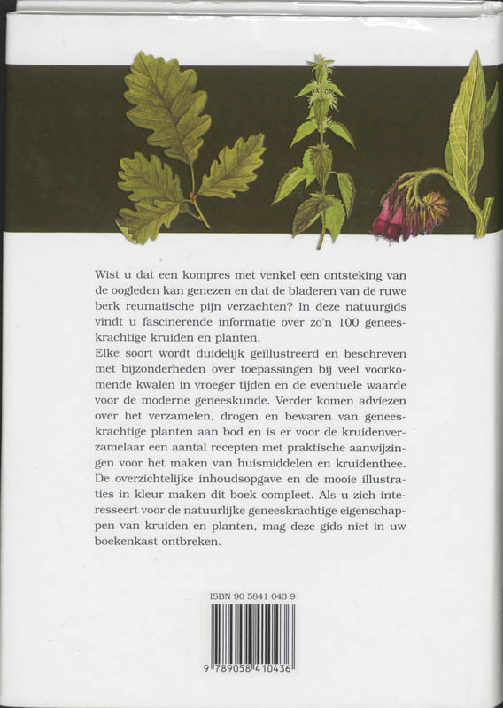 Achterkant van Geneeskrachtige planten