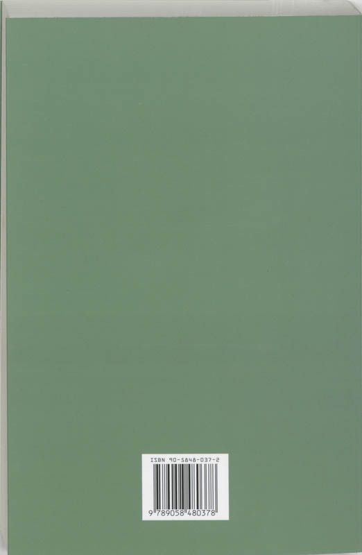 Achterkant van Droomboek