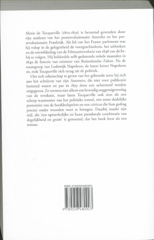 Achterkant van Herinneringen