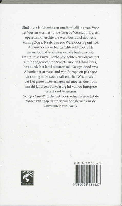 Achterkant van Geschiedenis van Albanie