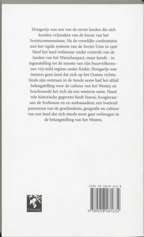 Achterkant van Geschiedenis van Hongarije