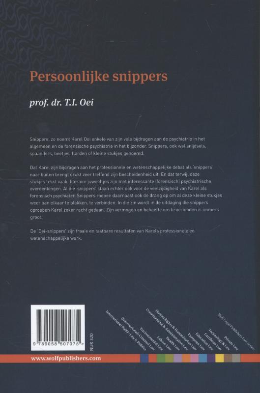 Achterkant van Persoonlijke snippers