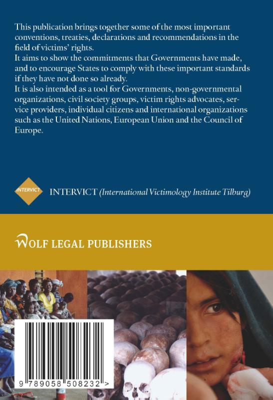 Achterkant van Compilation of international victims rights instruments