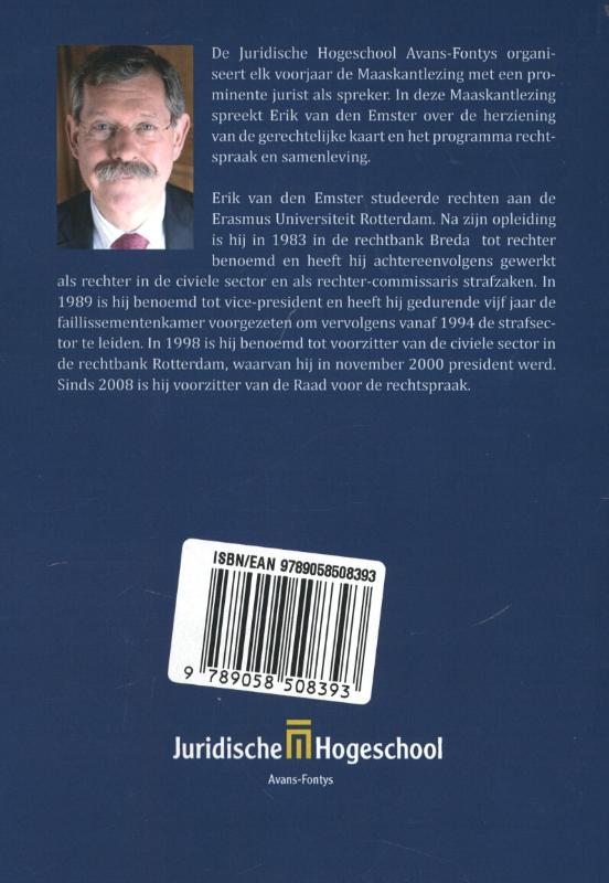 Achterkant van Toekomstbestendige rechtspraak