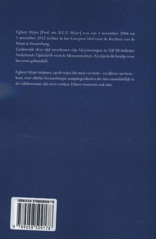 Achterkant van Straatsburgse myj/meringen