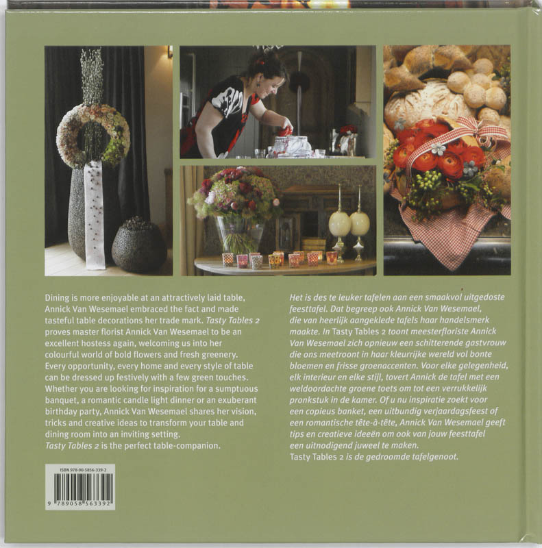 Achterkant van Tasty Tables 2