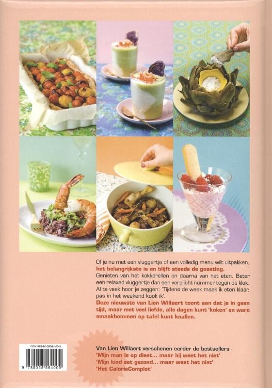 Achterkant van Vluggertjes in de keuken