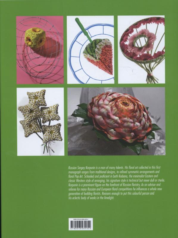 Achterkant van Floral art