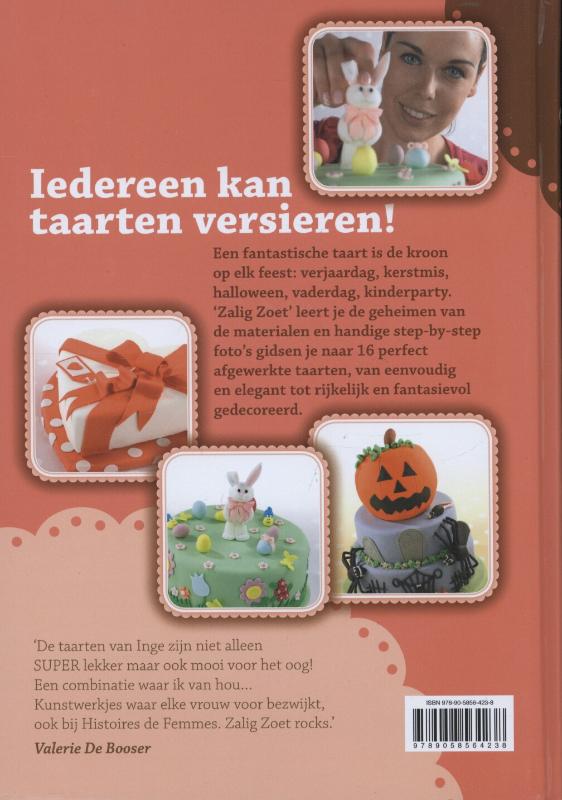 Achterkant van Zalig zoet