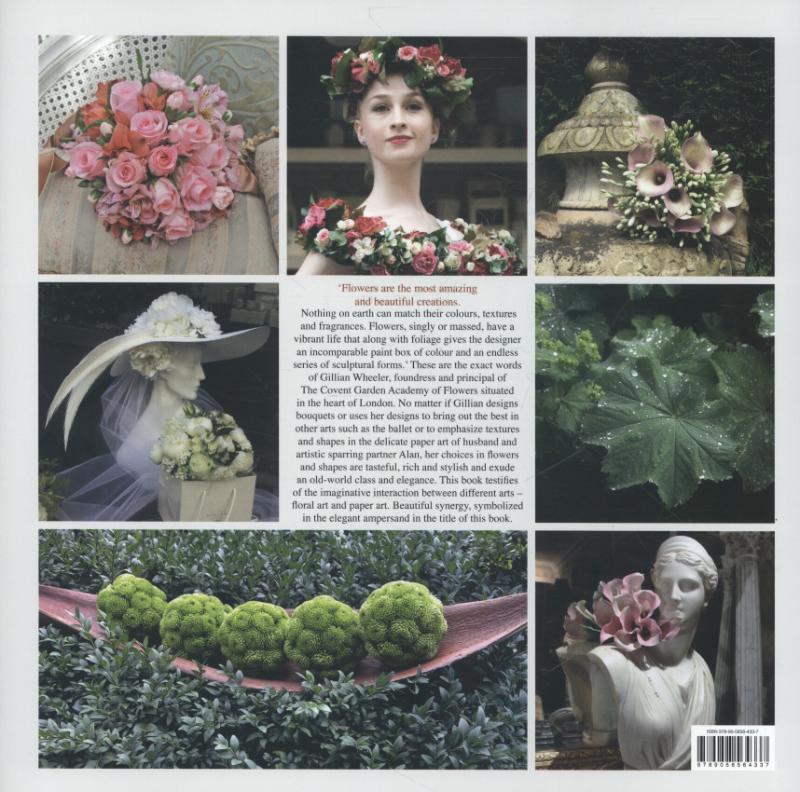 Achterkant van Flowers and imagination