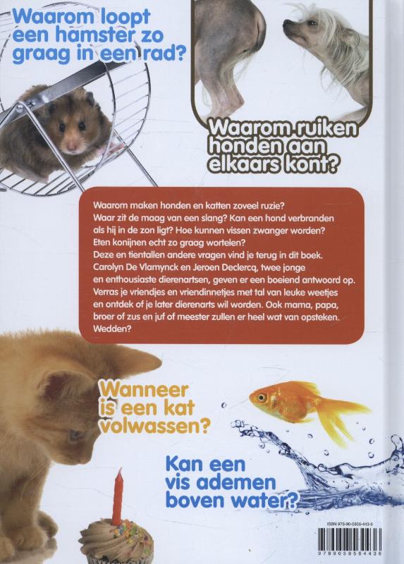 Achterkant van Huisdieren