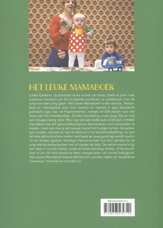 Achterkant van Het leuke mamaboek
