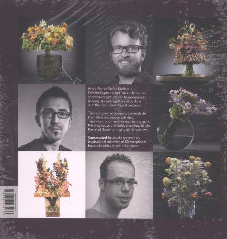 Achterkant van Constructed bouquets