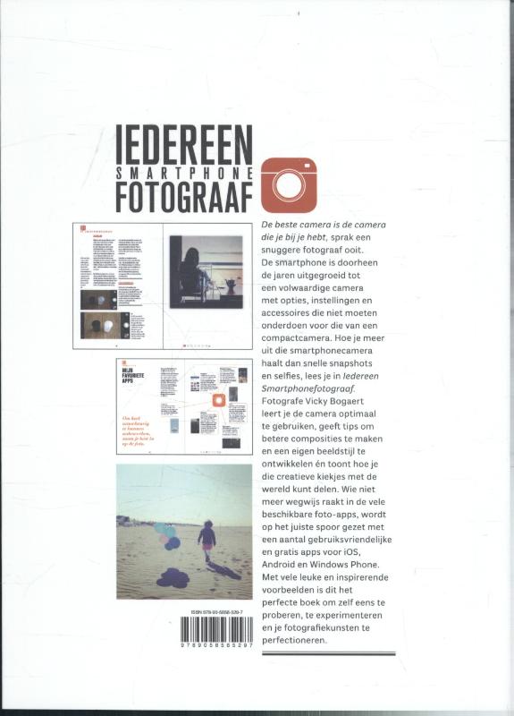 Achterkant van Iedereen smartphonefotograaf