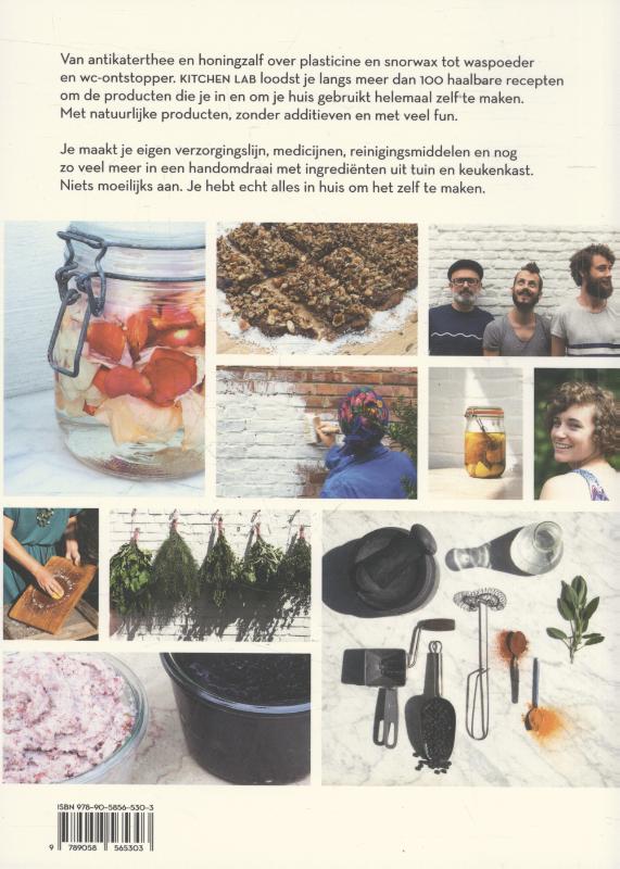 Achterkant van Kitchen Lab