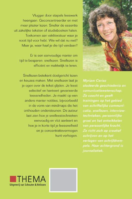 Achterkant van Snellezen
