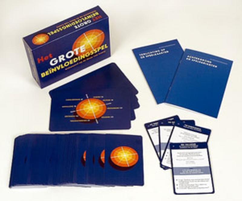 Achterkant van Het grote beinvloedingsspel
