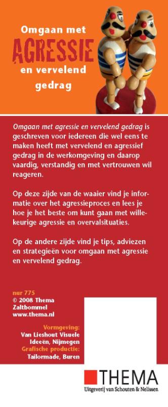 Achterkant van Omgaan met agressie en vervelend gedrag