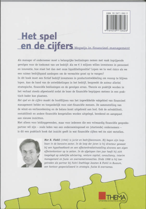 Achterkant van Het spel en de cijfers